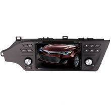 Ajuste de 2DIN coches reproductor de DVD para Toyota Avlon 2015-2016 con Radio Bluetooth TV estéreo sistema de navegación GPS